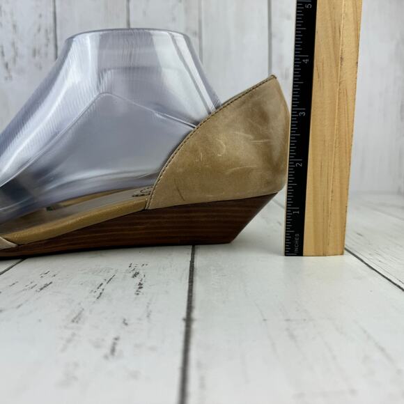 Anthropologie Latigo Colorful Leather Southwestern Pancho Wedge Sandal Size 10 - Picture 10 of 14